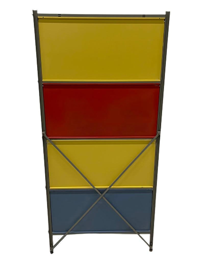 Metal Wim Rietveld Modular Wall Cabinet