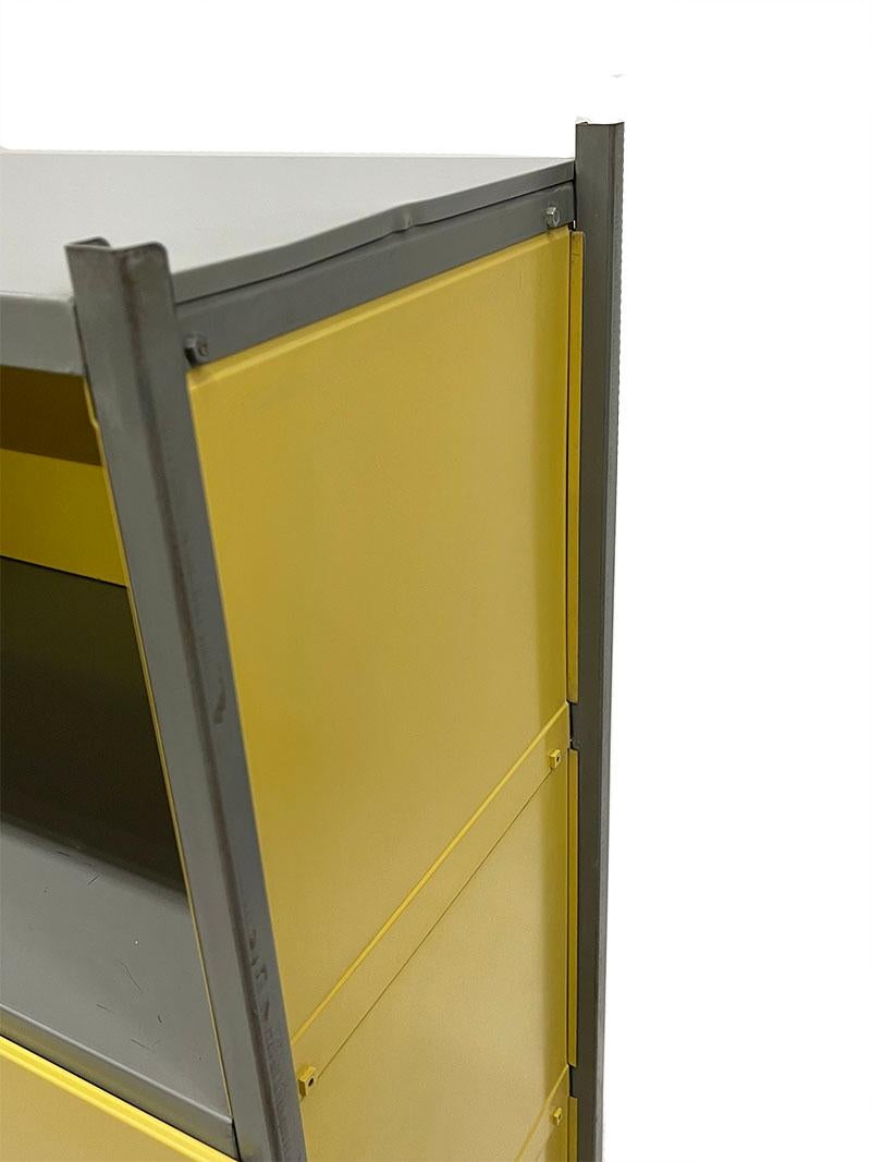 Metal Wim Rietveld Modular Wall Cabinet For Sale