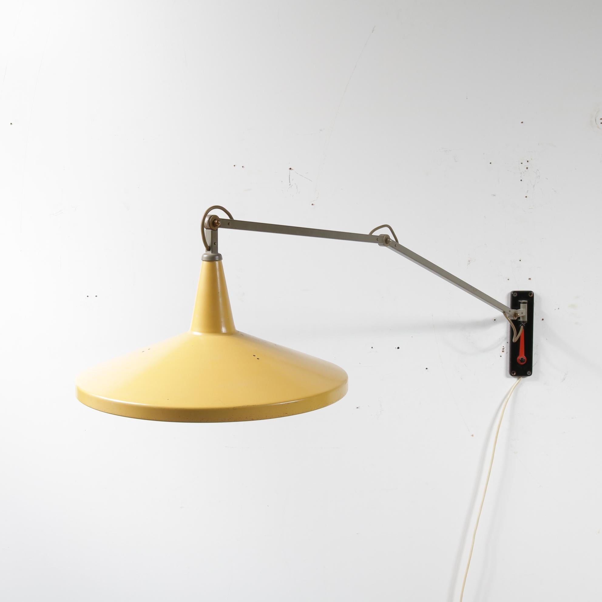 A beautiful adjustable wall lamp model 