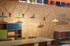 Wim Rietveld panama lampada da parete 4050 Gispen 1955 nero