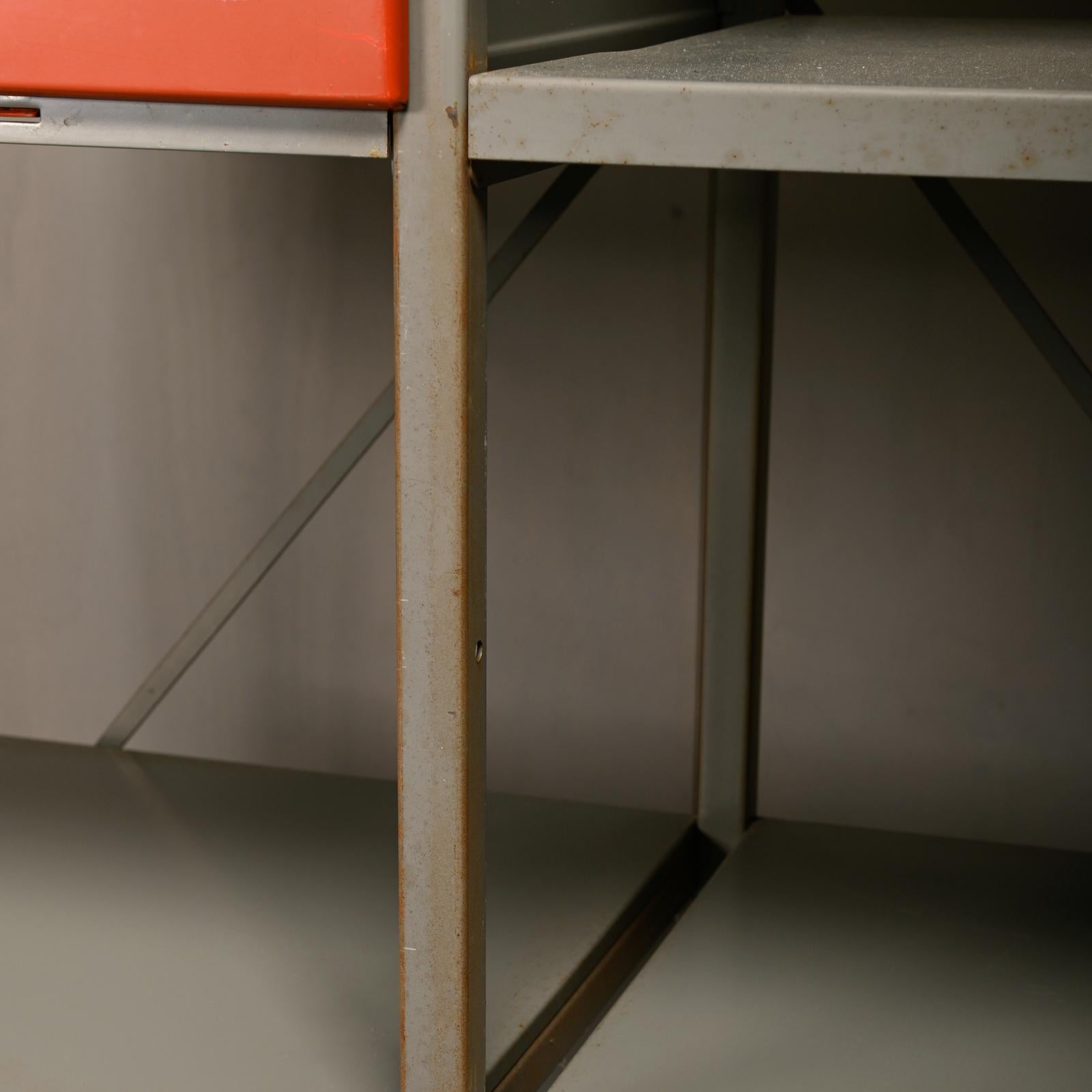 Wim Rietveld Wall Unit and Bookcase Model 663  for Gispen, Dutch Modernism 6