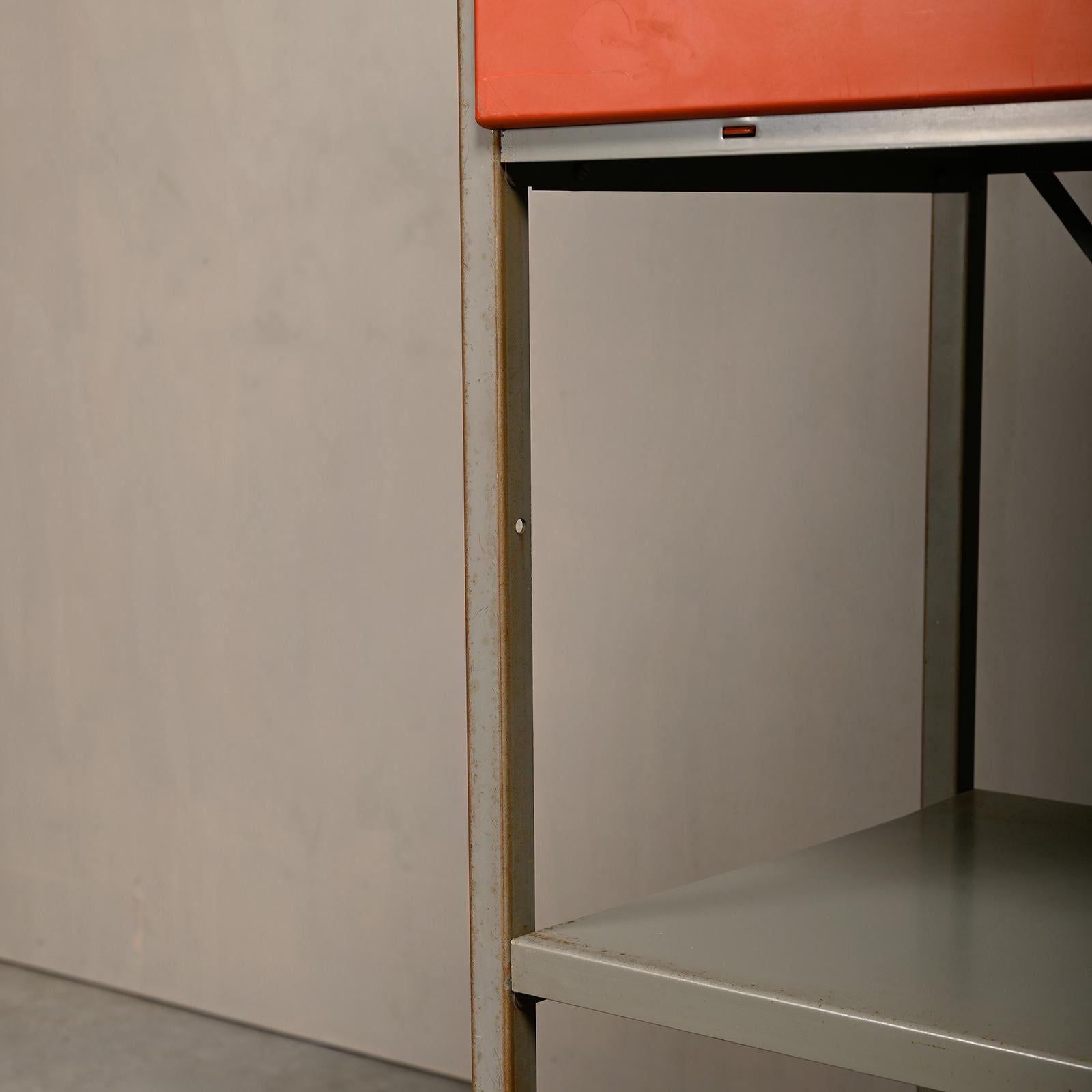 Wim Rietveld Wall Unit and Bookcase Model 663  for Gispen, Dutch Modernism 7