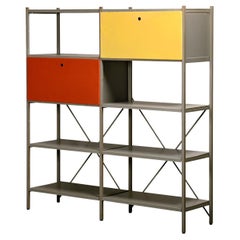 Mueble alto y librería Wim Rietveld Modelo 663 para Gispen, Modernismo holandés