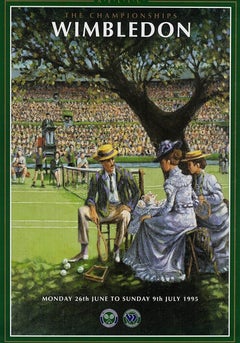 Wimbledon Championships Unframed Poster, 1995