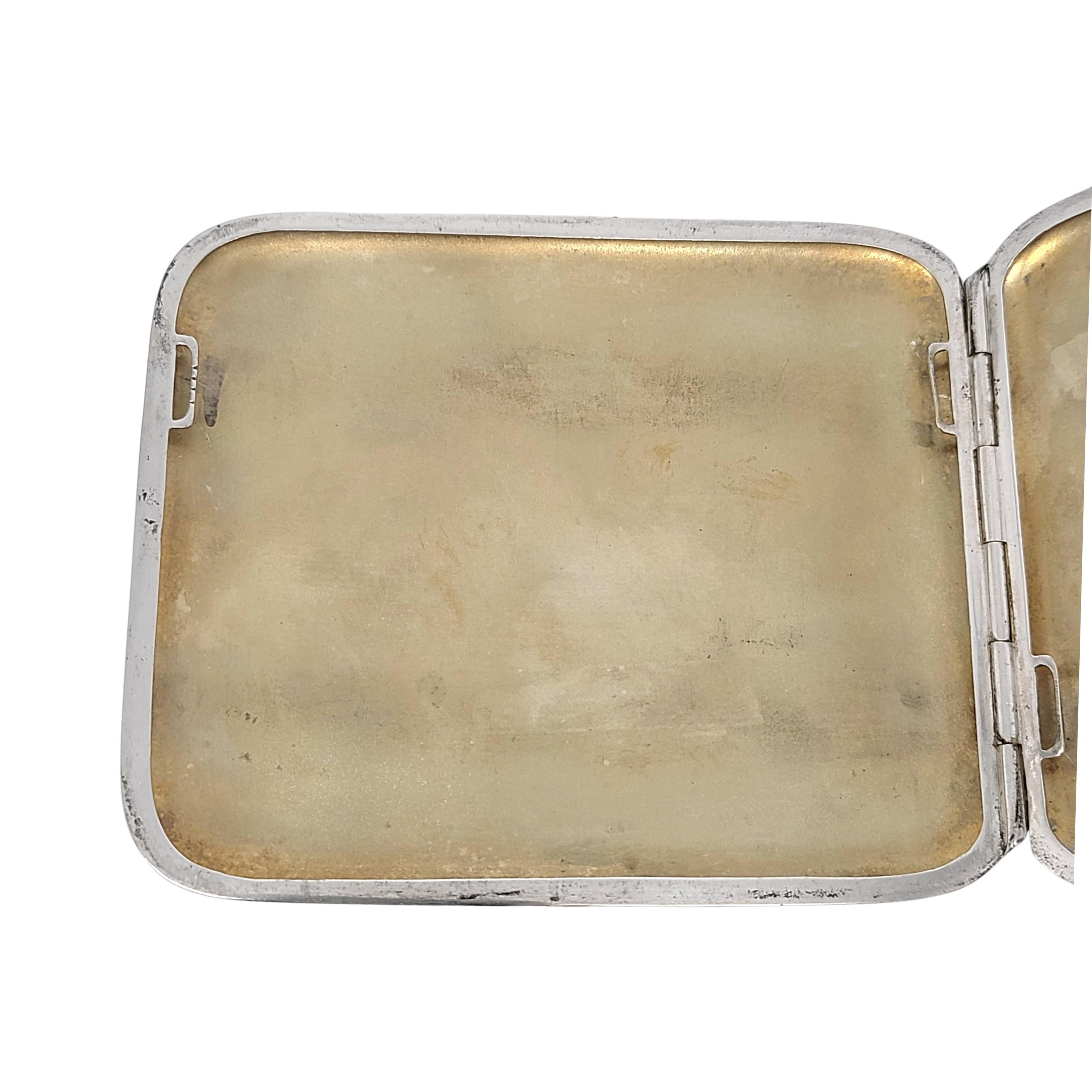 silver cigarette case vintage