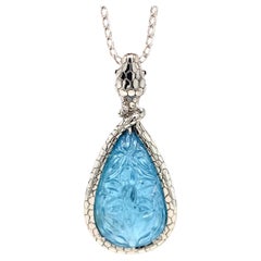 WIN, 55 Carat Aquamarine Pendant