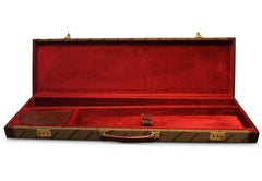 Winchester 4692 Embossed Hard Gun Case with Leather Handle Finished Brass Trim