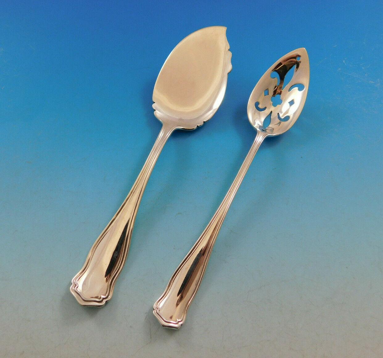 Winchester By Shreve Sterling Silver Olive Spoon Ideal 5 3/8" Custom Made 