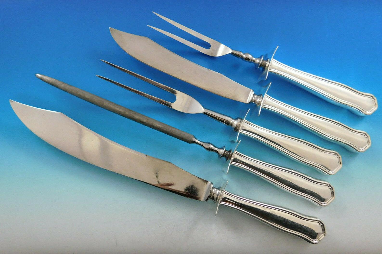 Winchester, Shreve Sterling Silver Flatware Set Service 149 Piece Dinner in Box 7