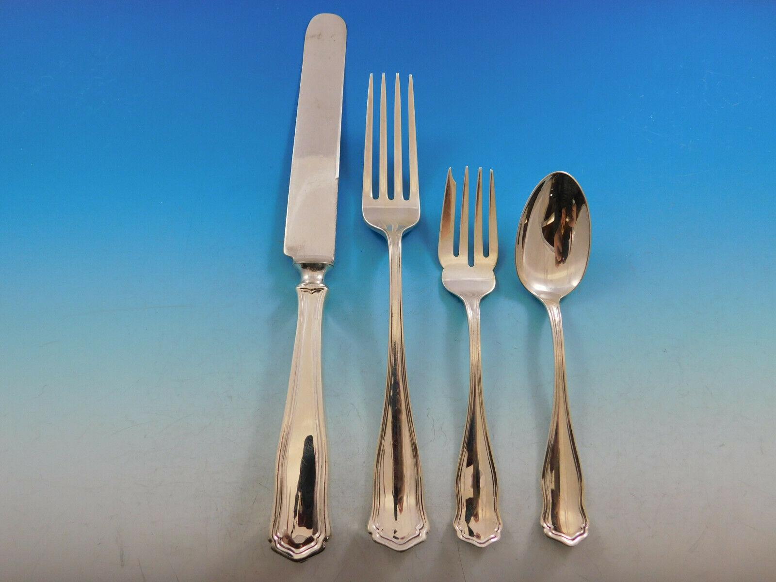 20th Century Winchester, Shreve Sterling Silver Flatware Set Service 149 Piece Dinner in Box