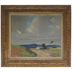 « Wind », huile sur toile de l'artiste californienne Mary De Neale Morgan