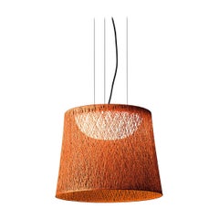 Wind Pendant Light in Orange by Jordi Vilardell