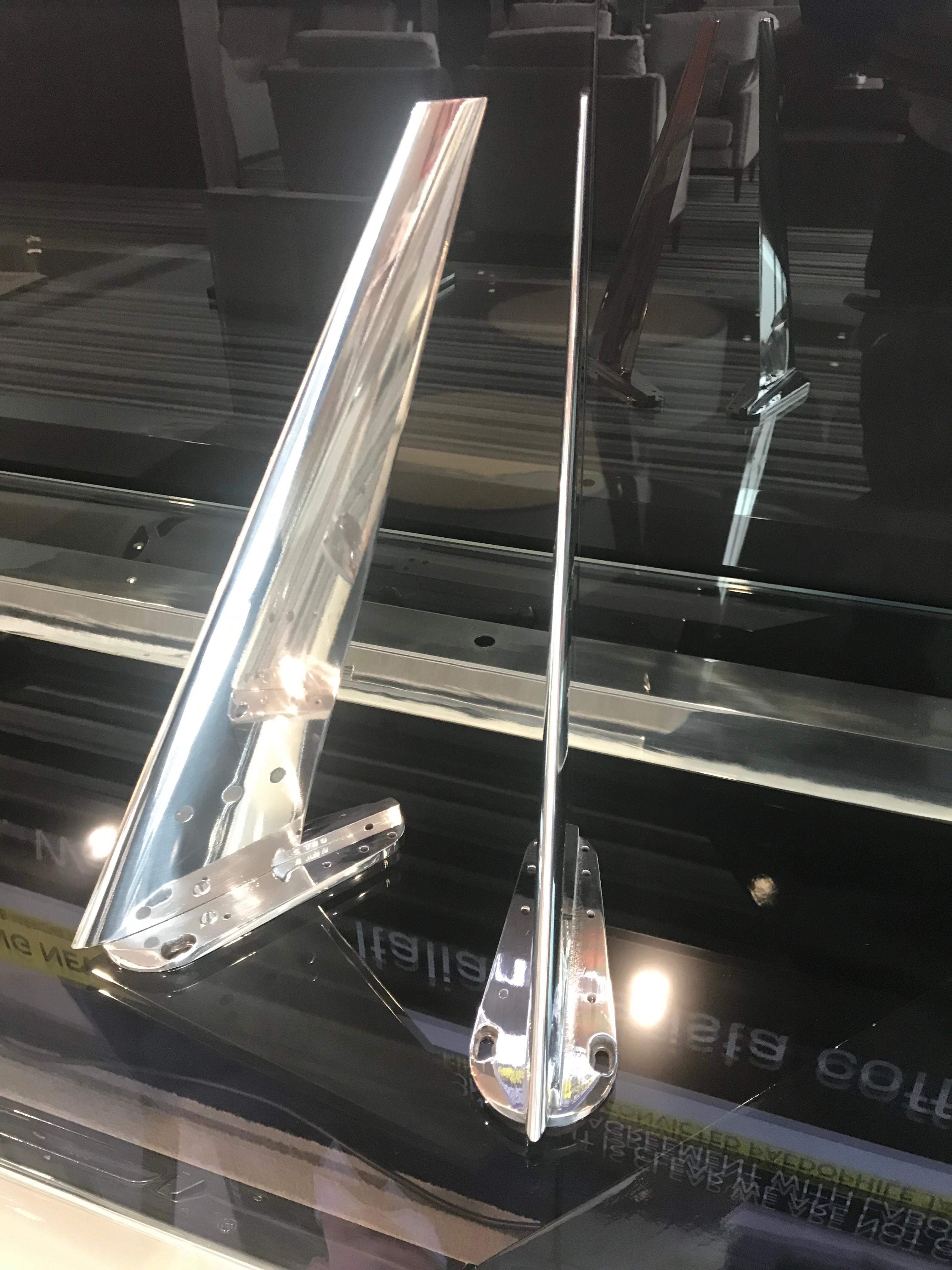 Stainless Steel Wind Tunnel Aeroplane Trailing Edge Wing Sections For Sale