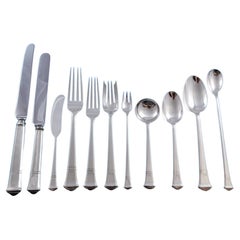 Windham by Tiffany and Co Sterling Silver Flatware Service Set 148 pc Dinner