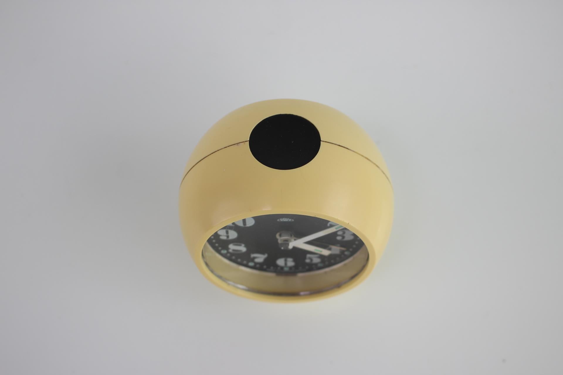 Good original condition.
Made by 1960s, in the Space Age.
Fully functional, repolished.

 

