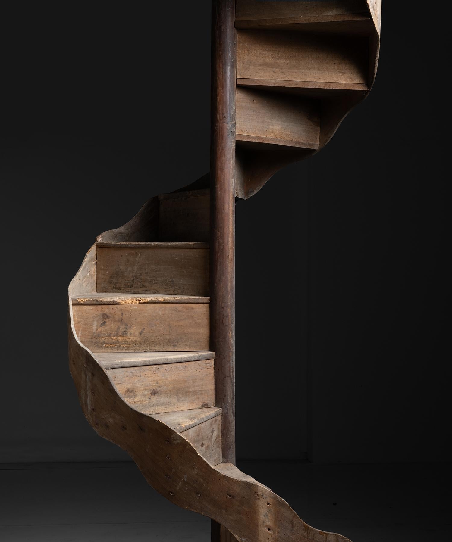 19th Century Winding Staircase, France circa 1850 For Sale