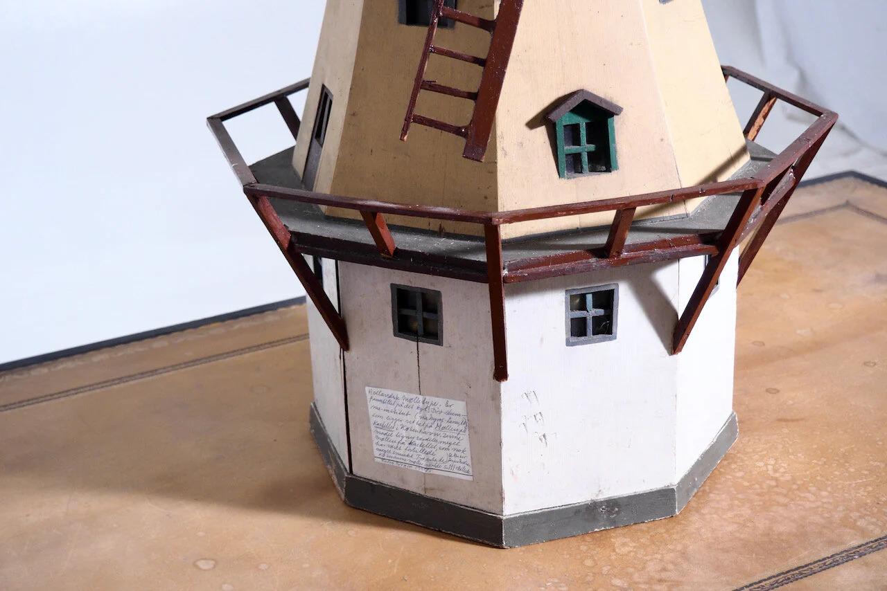 20th Century Windmill with inscription, early 20th C. For Sale