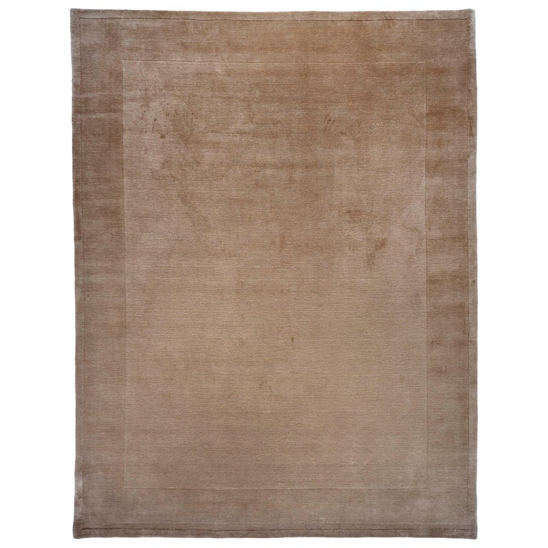 Window Design Tan Area Rug For Sale at 1stDibs