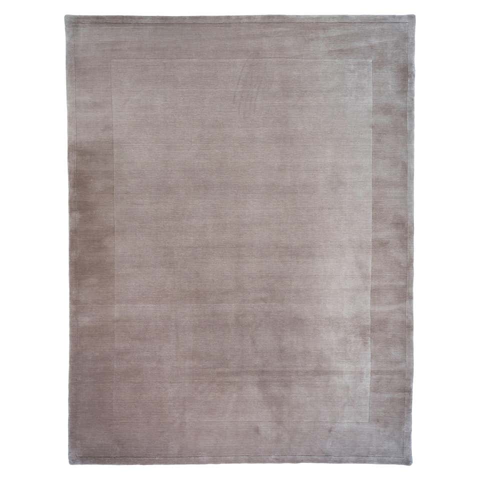 Window Design Taupe Area Rug For Sale at 1stDibs