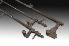 Window or Door Fittings, Wrought Iron, 18th Century