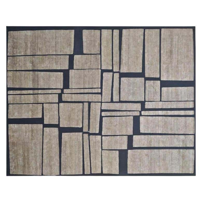 Windowpane Small Rug by Art and Loom For Sale at 1stDibs