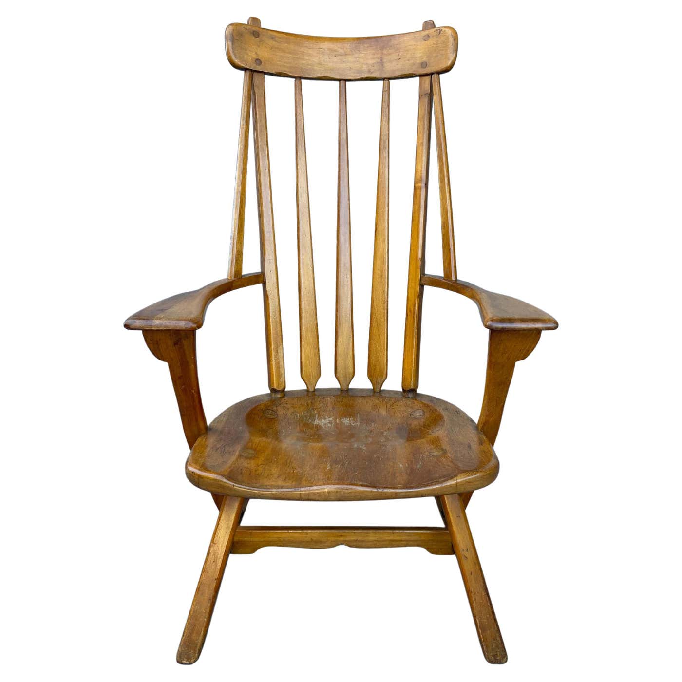 Windsor Armchair Sikes Chair Company by Herman de Vries, Designer For