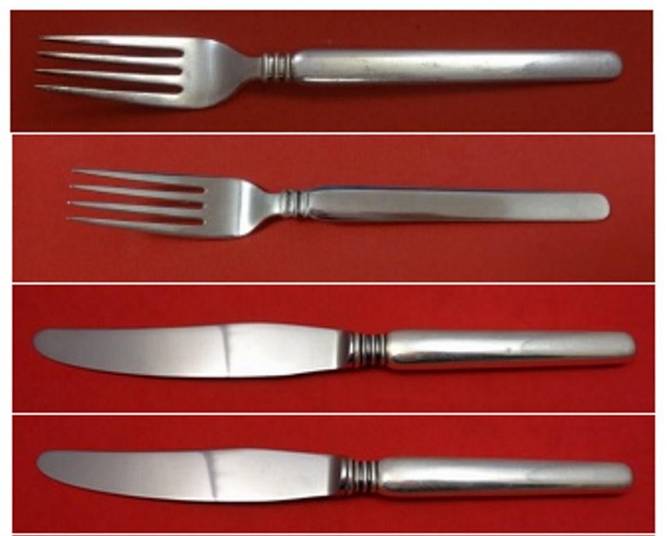 20th Century Windsor by Sorensen Sterling Silver Danish Flatware 11 Pieces