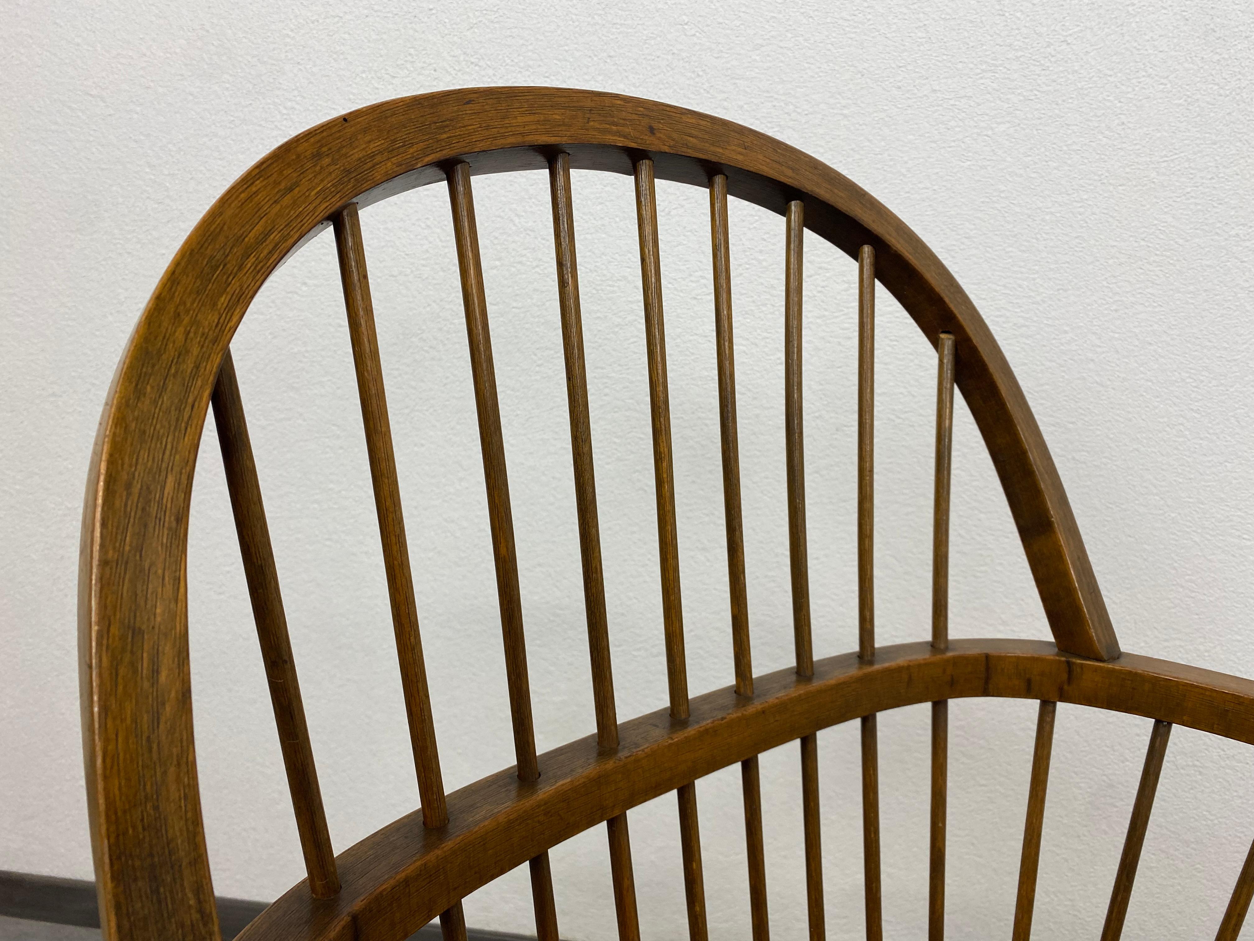 Austrian Windsor Chair B952F by Adolf Loos for Thonet For Sale