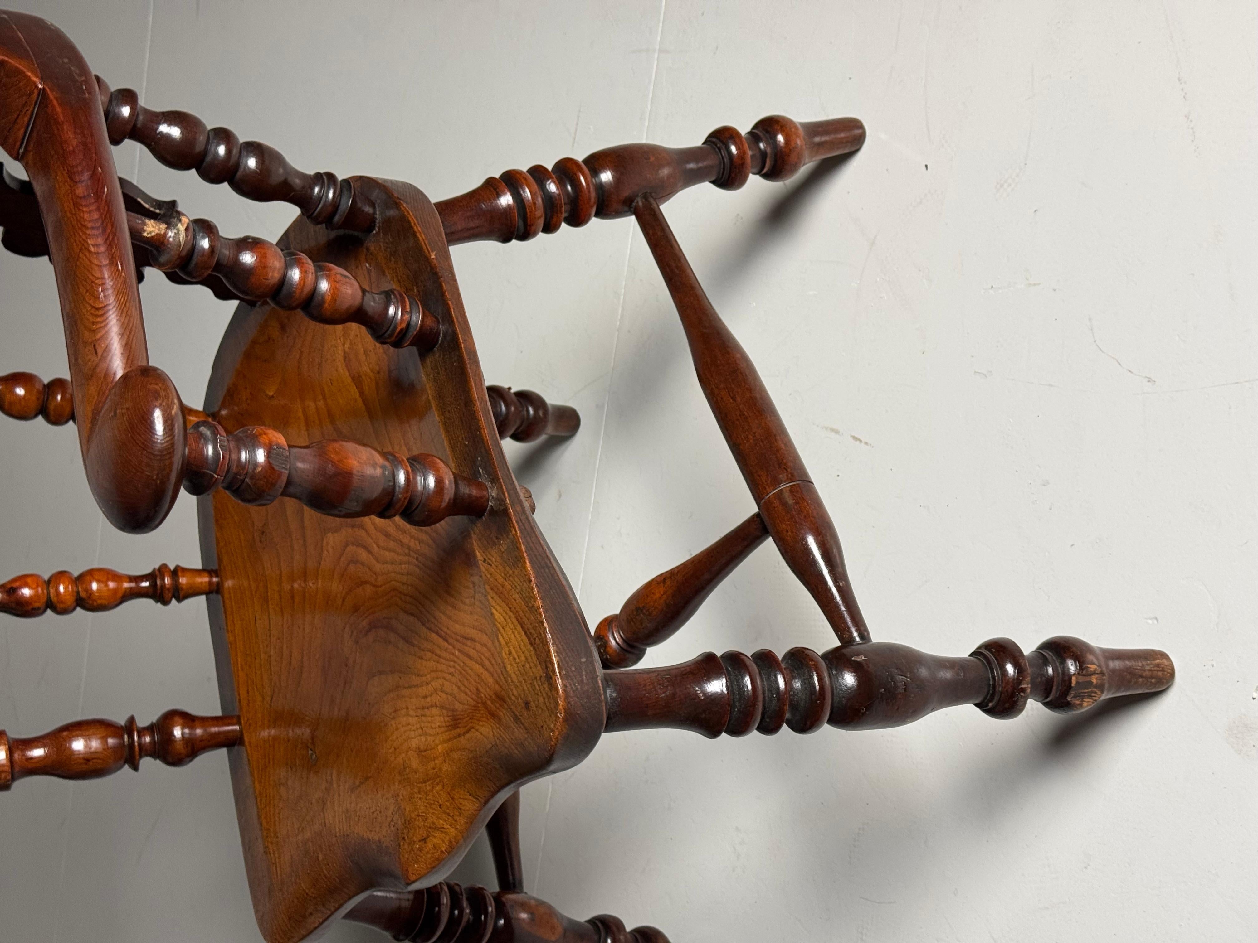 Windsor Chair English antique ca. 1800 For Sale 10