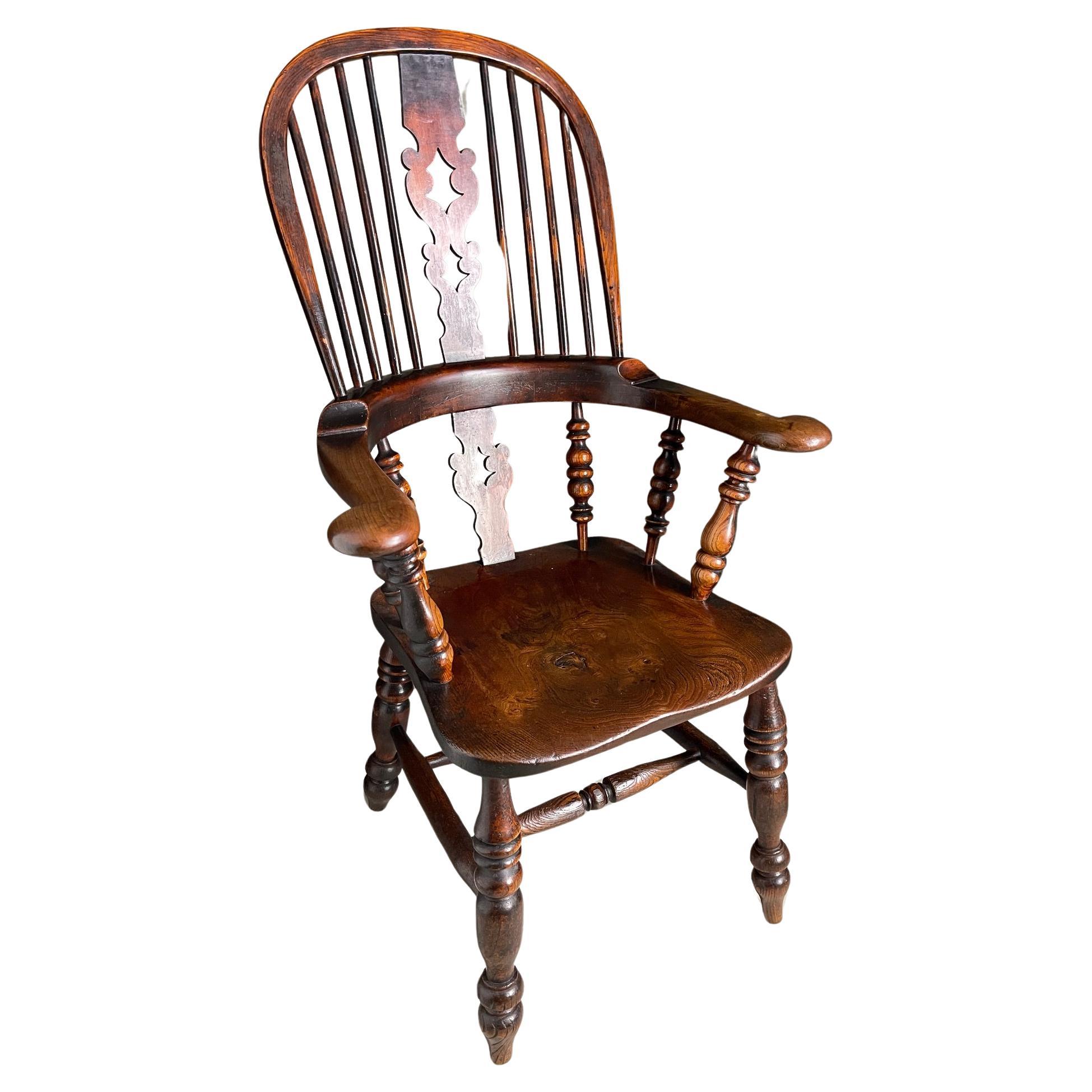 Windsor-Stuhl Englisch um 1840 im Angebot
