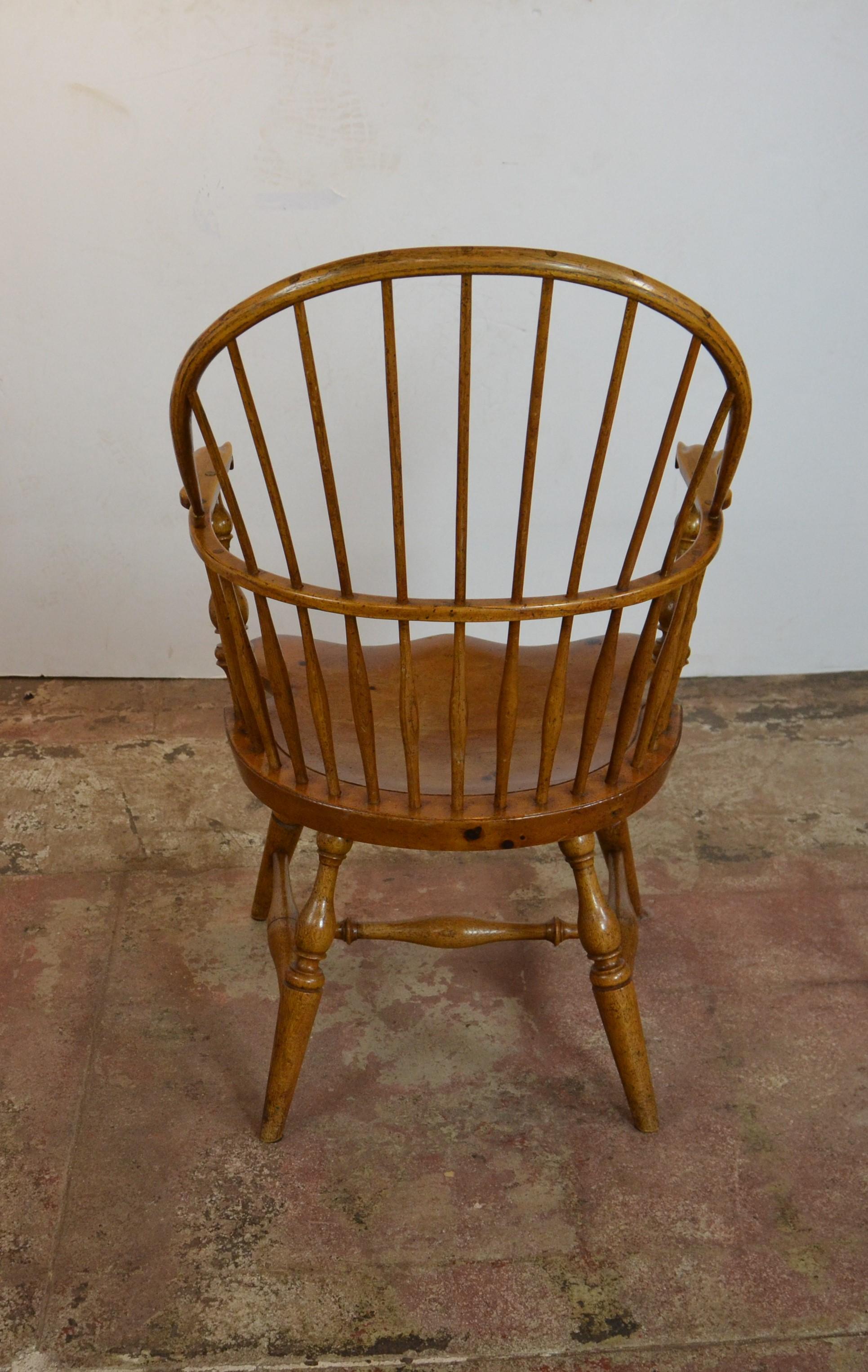 Elm Windsor Chairs  by  Rennick Furniture 