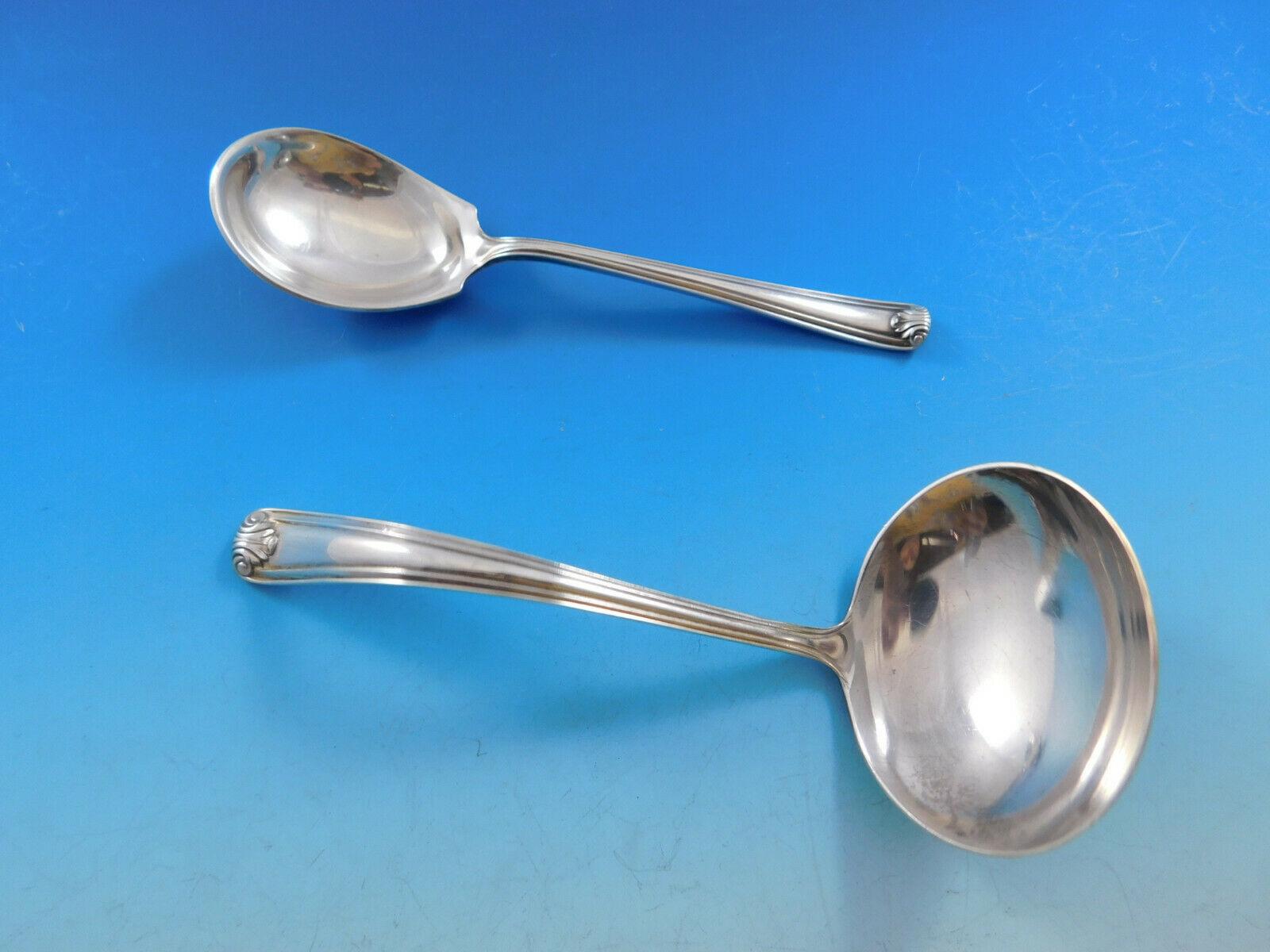 Windsor Manor by Watson Silver Set di posate in argento sterling 8 Servizio 55 pezzi Scarso in vendita 1