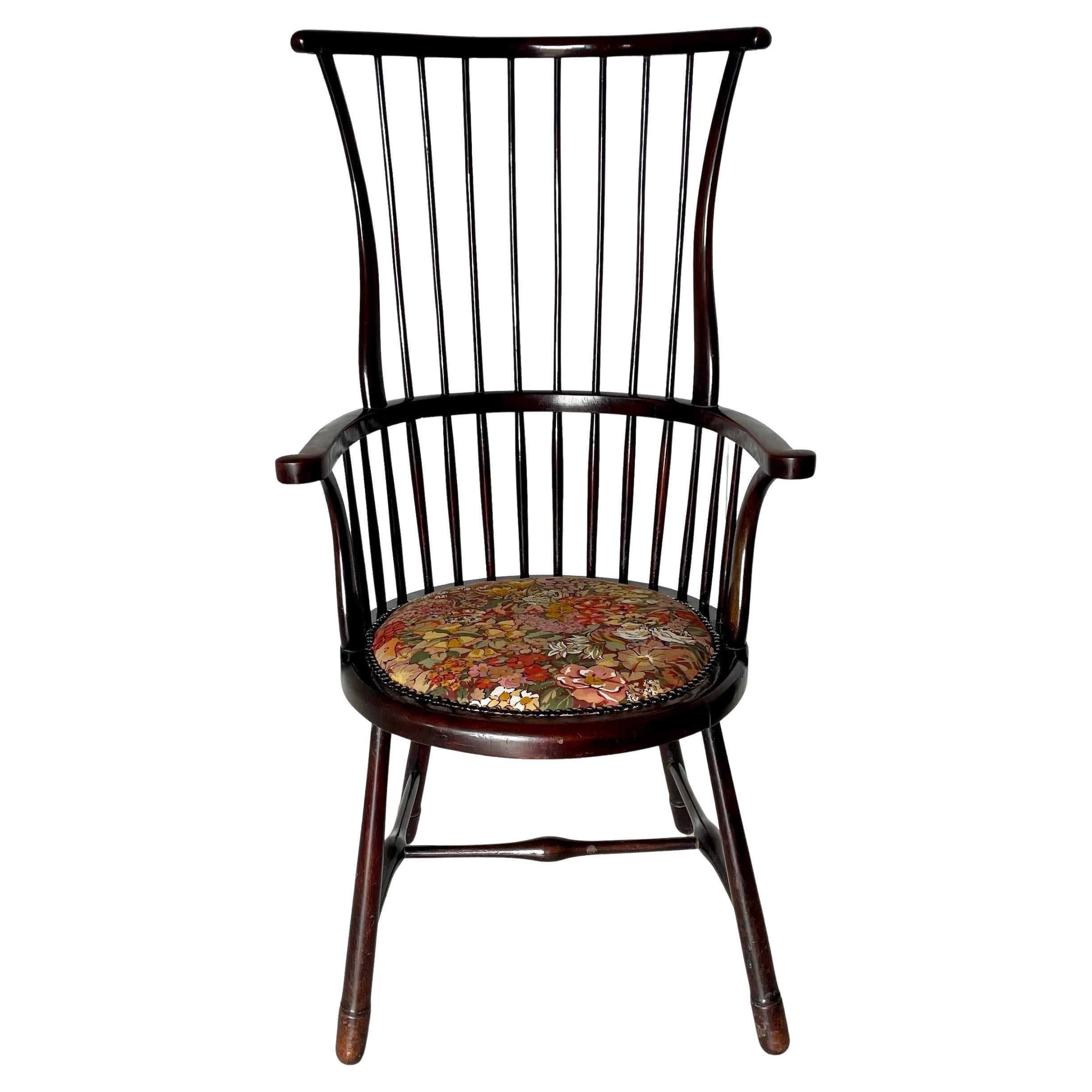 Sedia con schienale a botte in stile Windsor in vendita