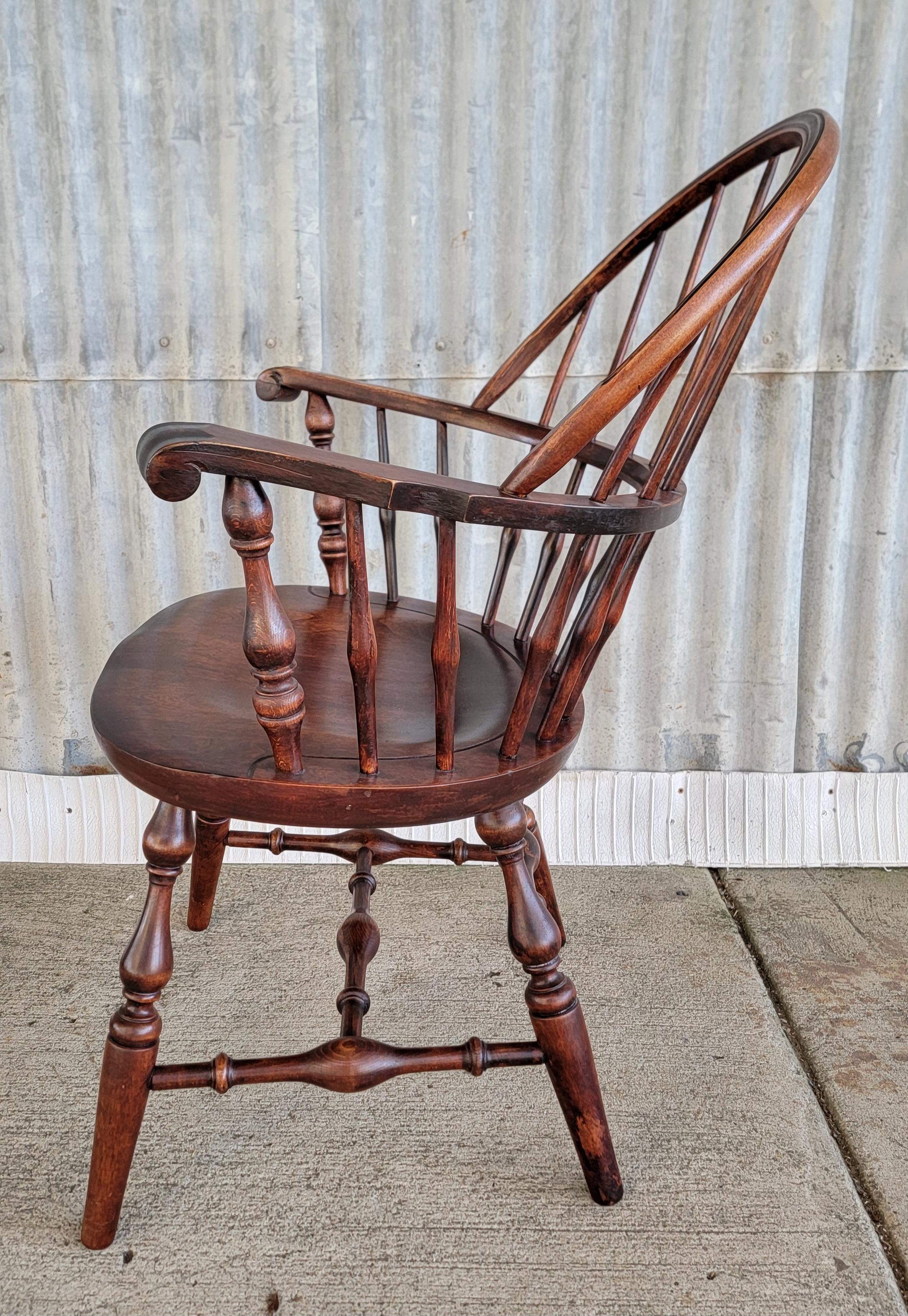 American Windsor Style Chair by Nichols & Stone For Sale