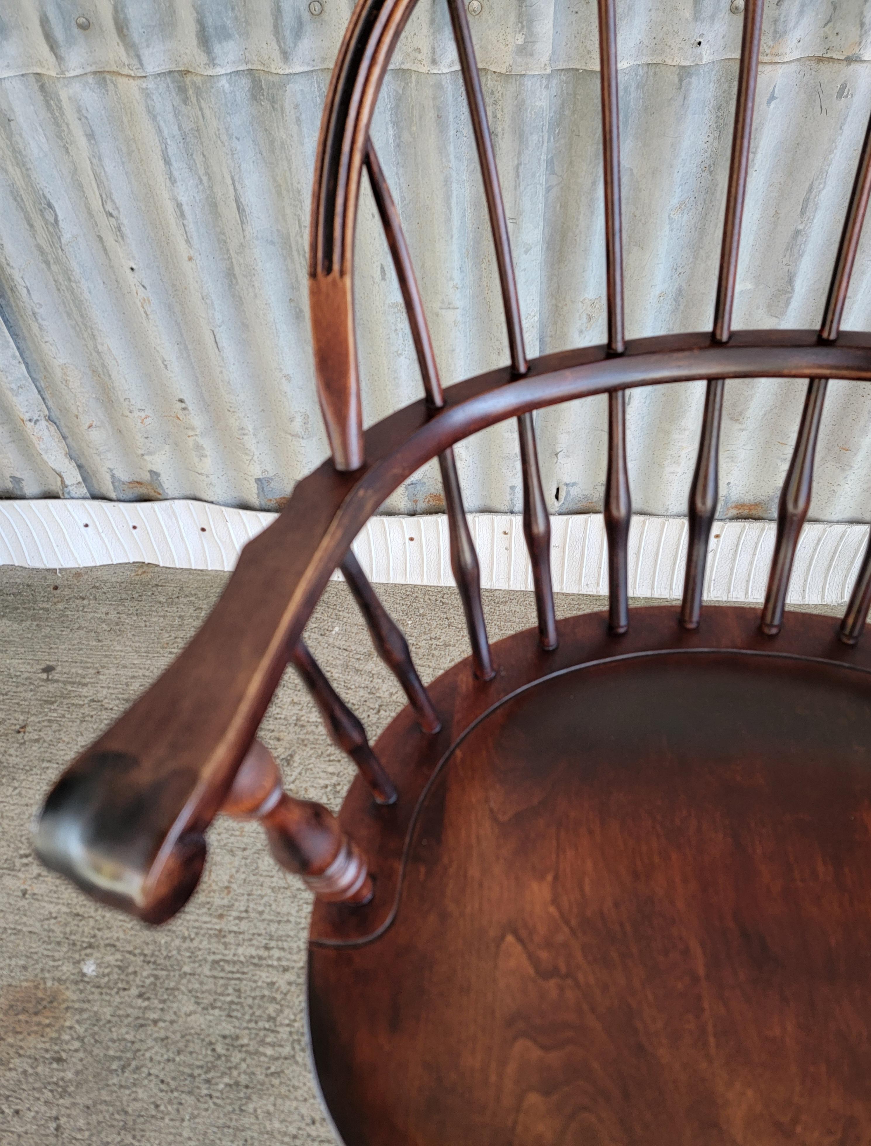Windsor Style Chair by Nichols & Stone For Sale 1
