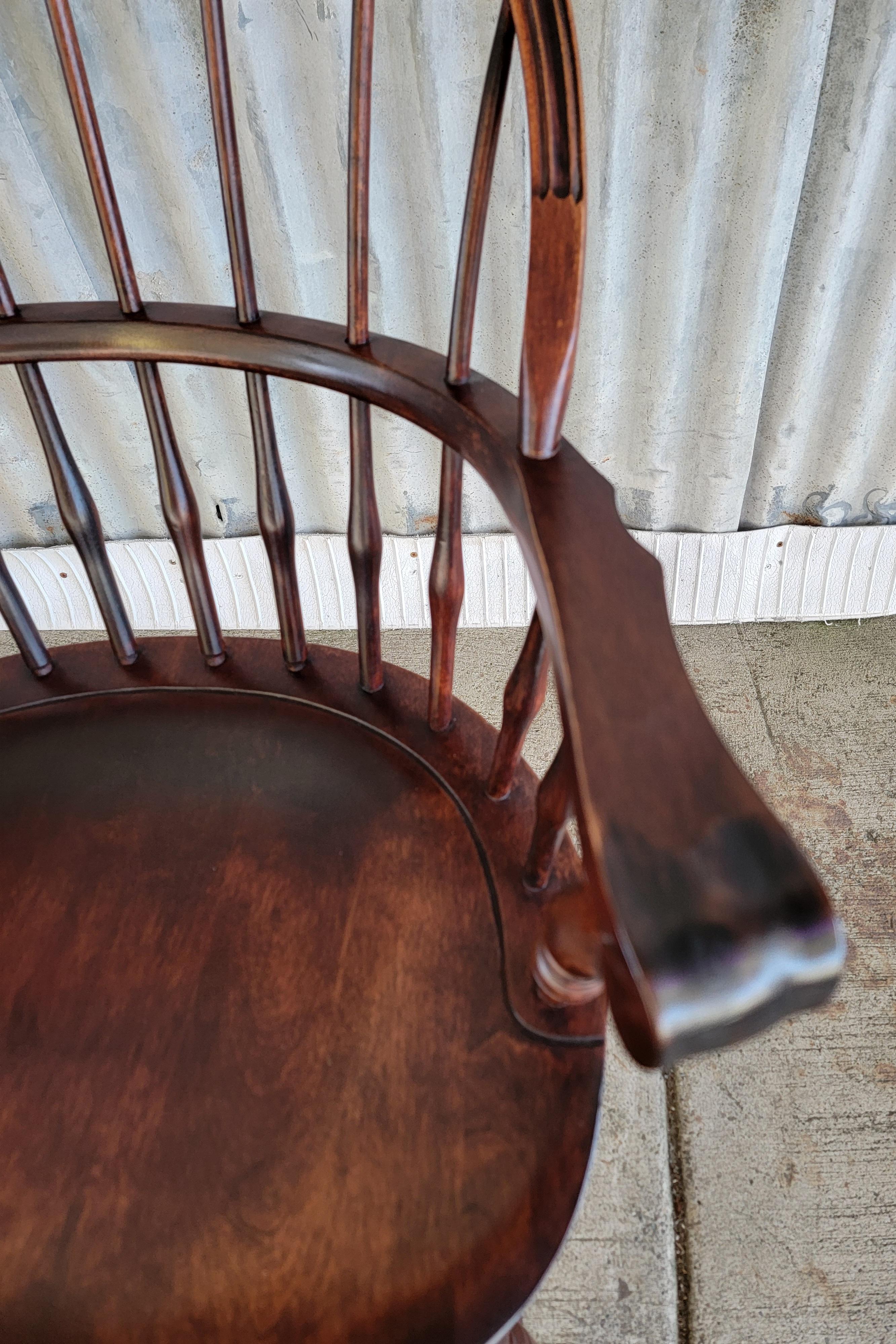 Windsor Style Chair by Nichols & Stone For Sale 2