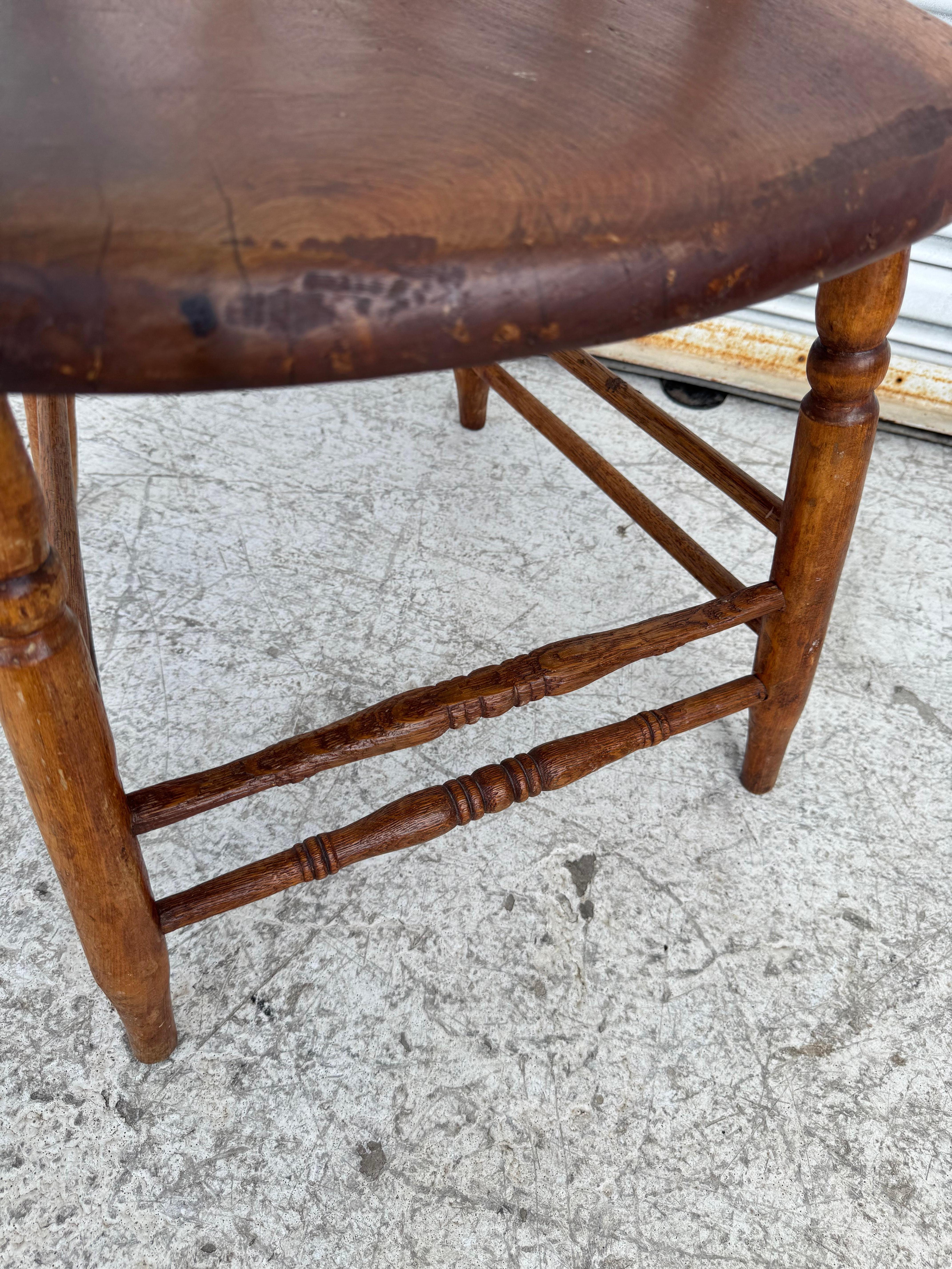 Bois Chaise de style Windsor en vente