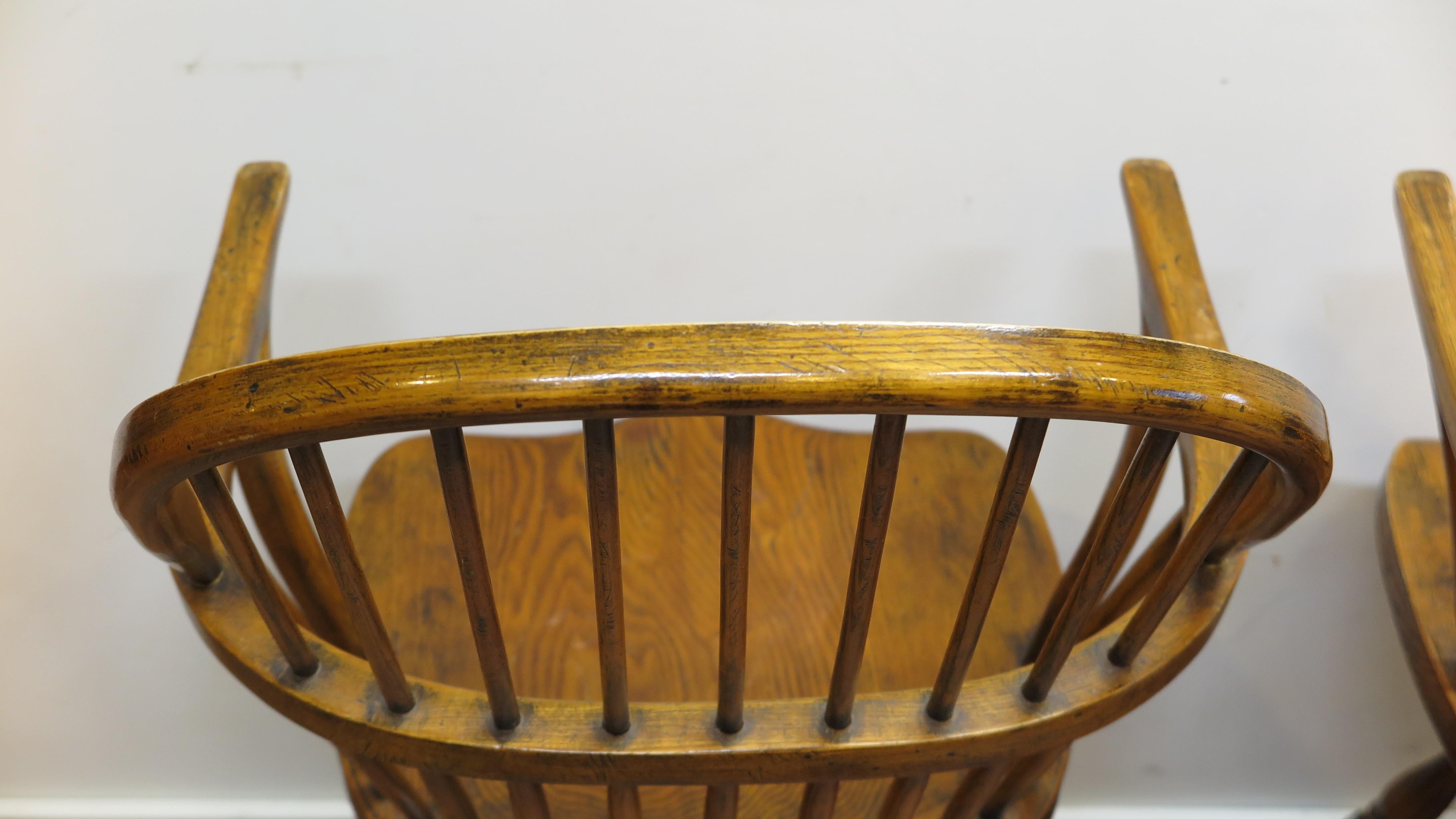 Windsor Swivel Arm Stools Bar Counter 2