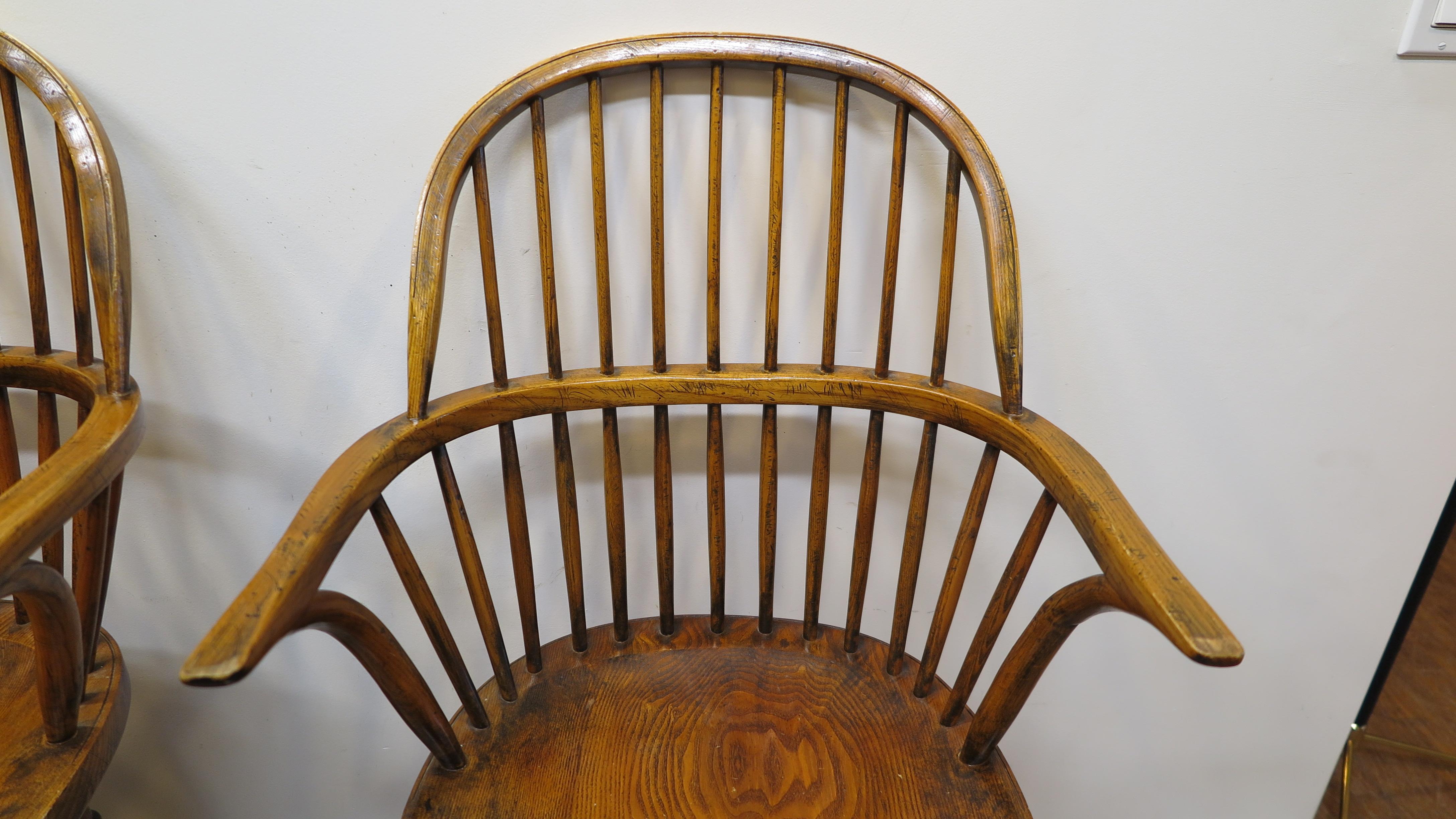 Windsor Swivel Arm Stools Bar Counter 5