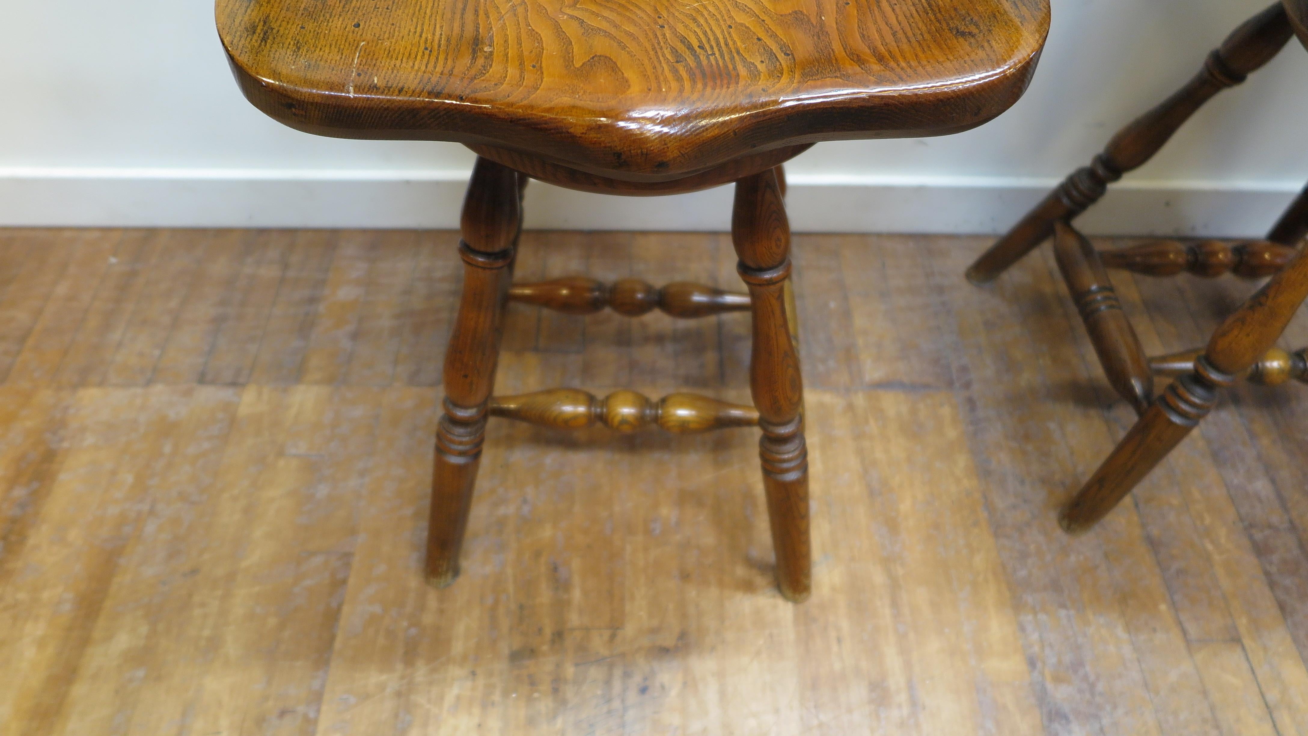 Windsor Swivel Arm Stools Bar Counter 8