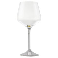 Wine and cocktail Luxury Glassware, Sterling Silver, 1 Piece, Hand Made in Italy