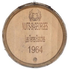 Vintage Wine Barrel Facade
