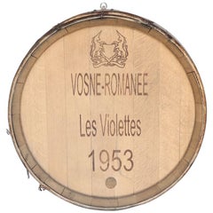 Vintage Wine Barrel Facade