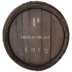 Used Wine Barrel Facade