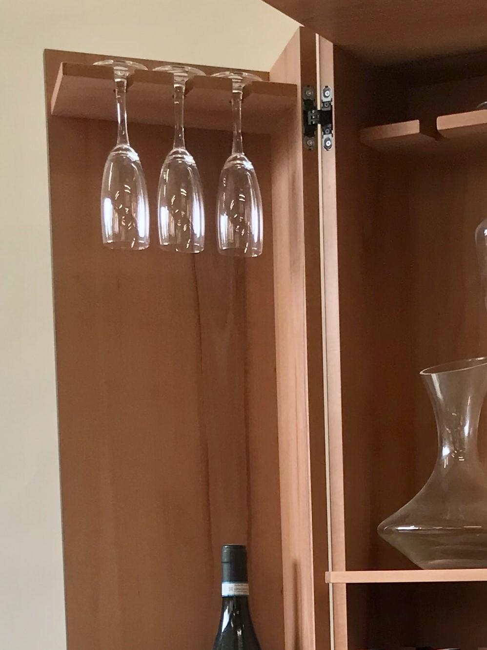 Pearwood Wine Cabinet pear wood storage For Sale