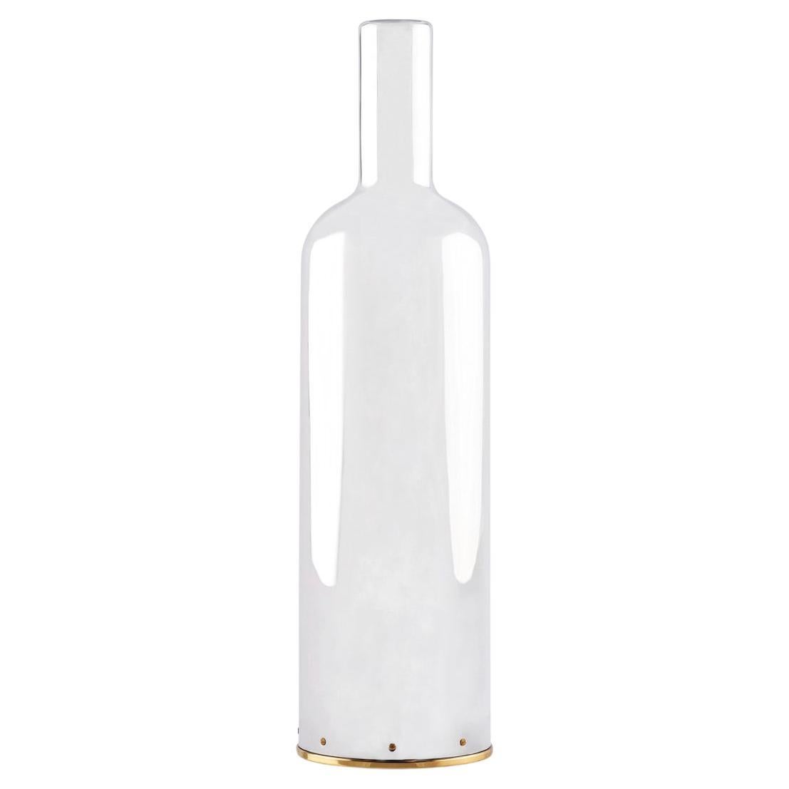 Wine Cooler Handmade in Silver, Exclusive Gift Idea for Wine Lovers, Italy