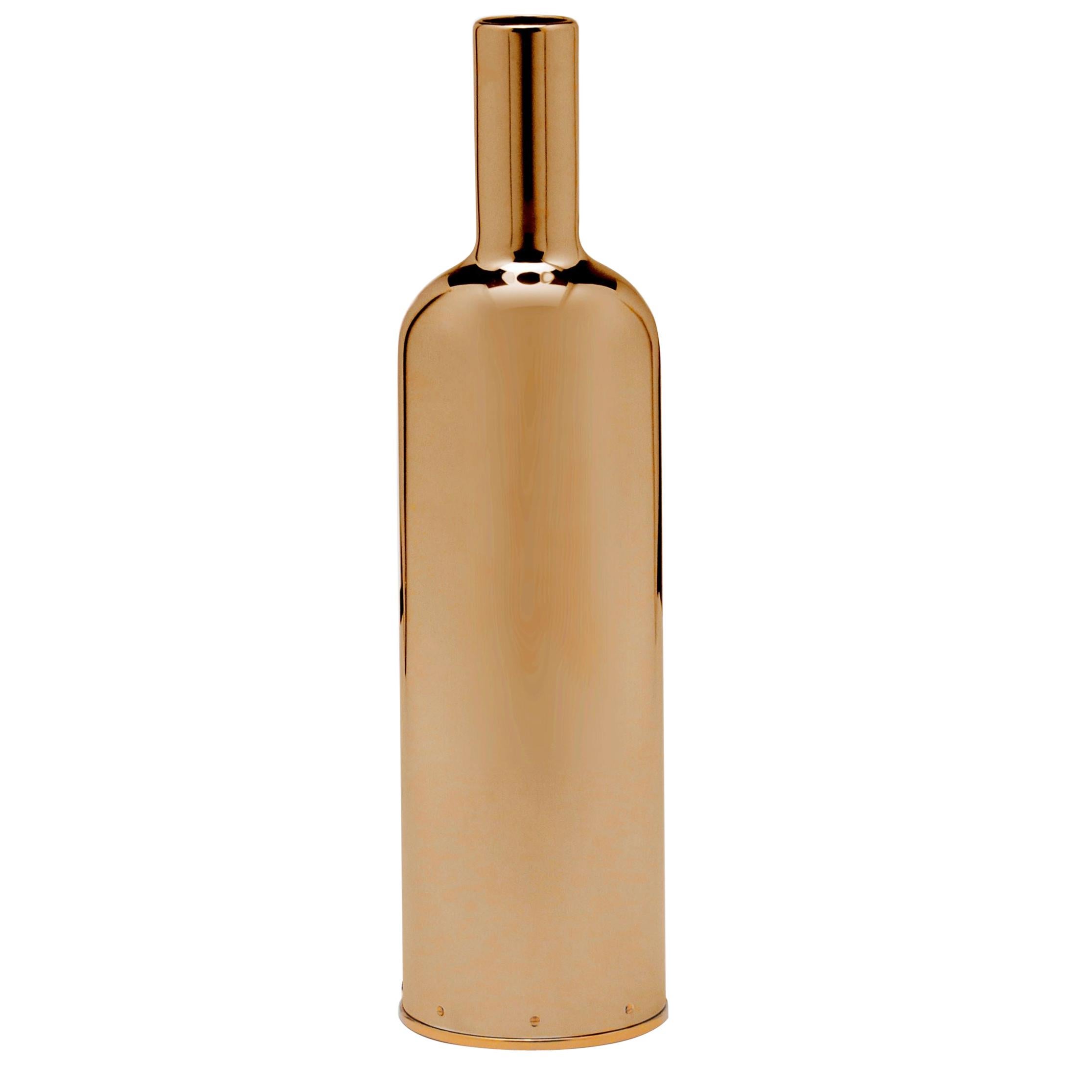 21st Century, Wine cover, Solid pure silver, Gold, 2019, Italy