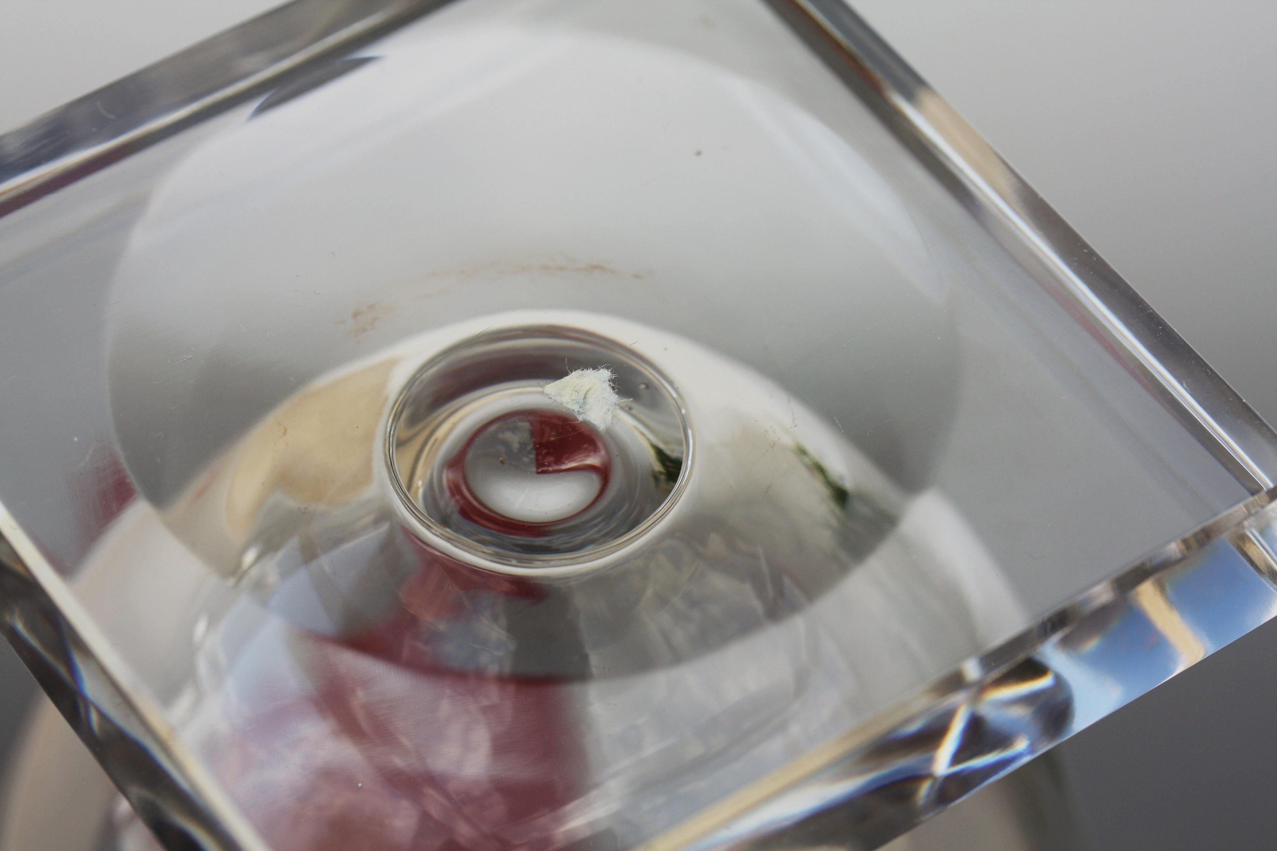 Wine decanter in Baccarat crystal, La Croisette model For Sale 1