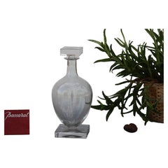 Wine decanter in Baccarat crystal, La Croisette model
