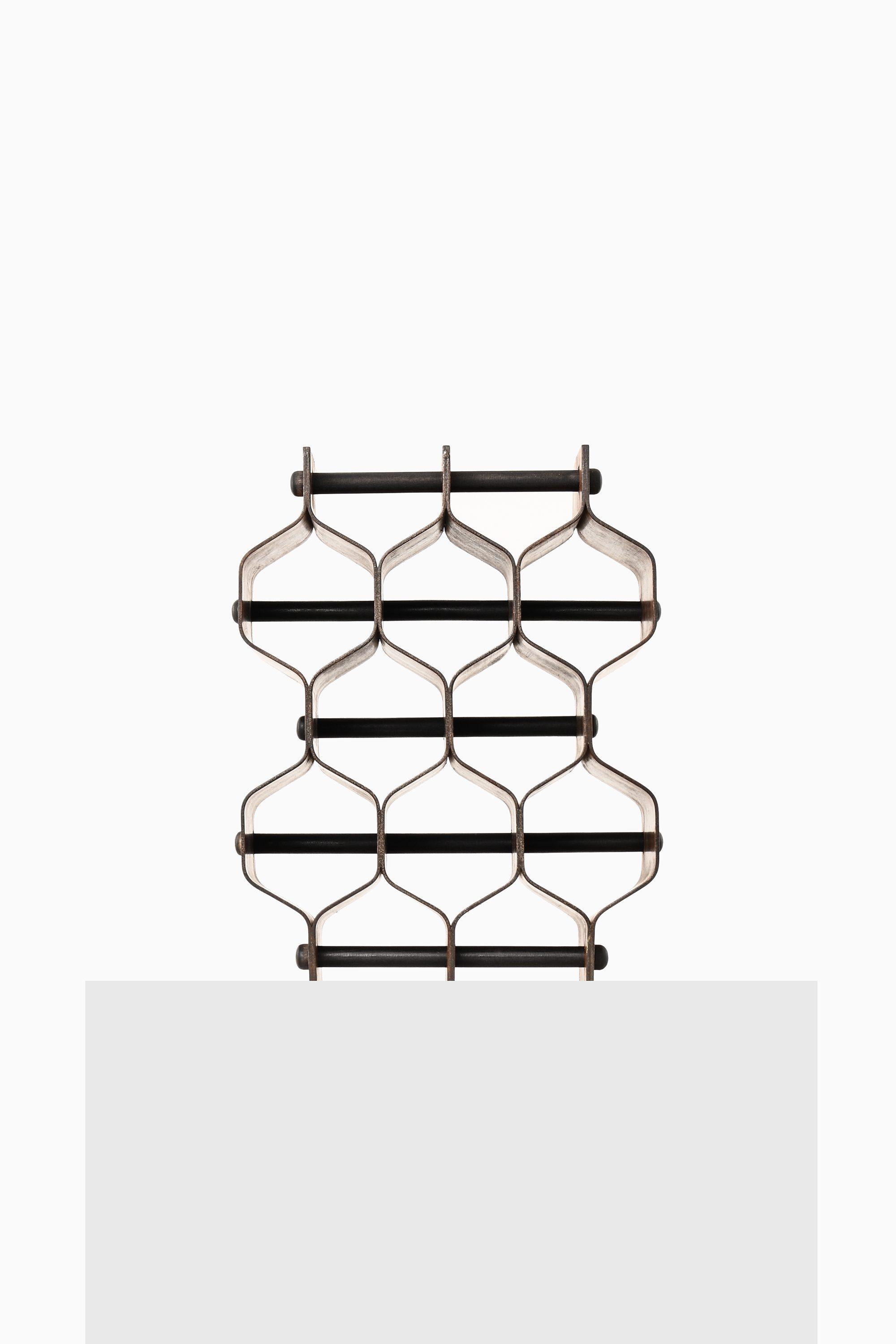 Swedish Wine Rack / Bottle Stand in Rosewood by Torsten Johansson, 1950's For Sale